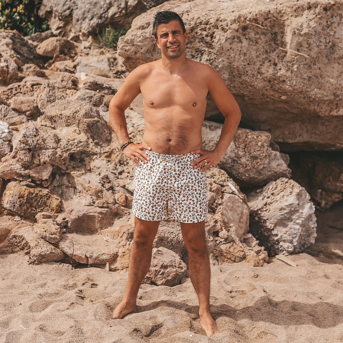 Pommegranate | Swim Short Men