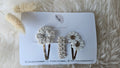 Haarclips flowers