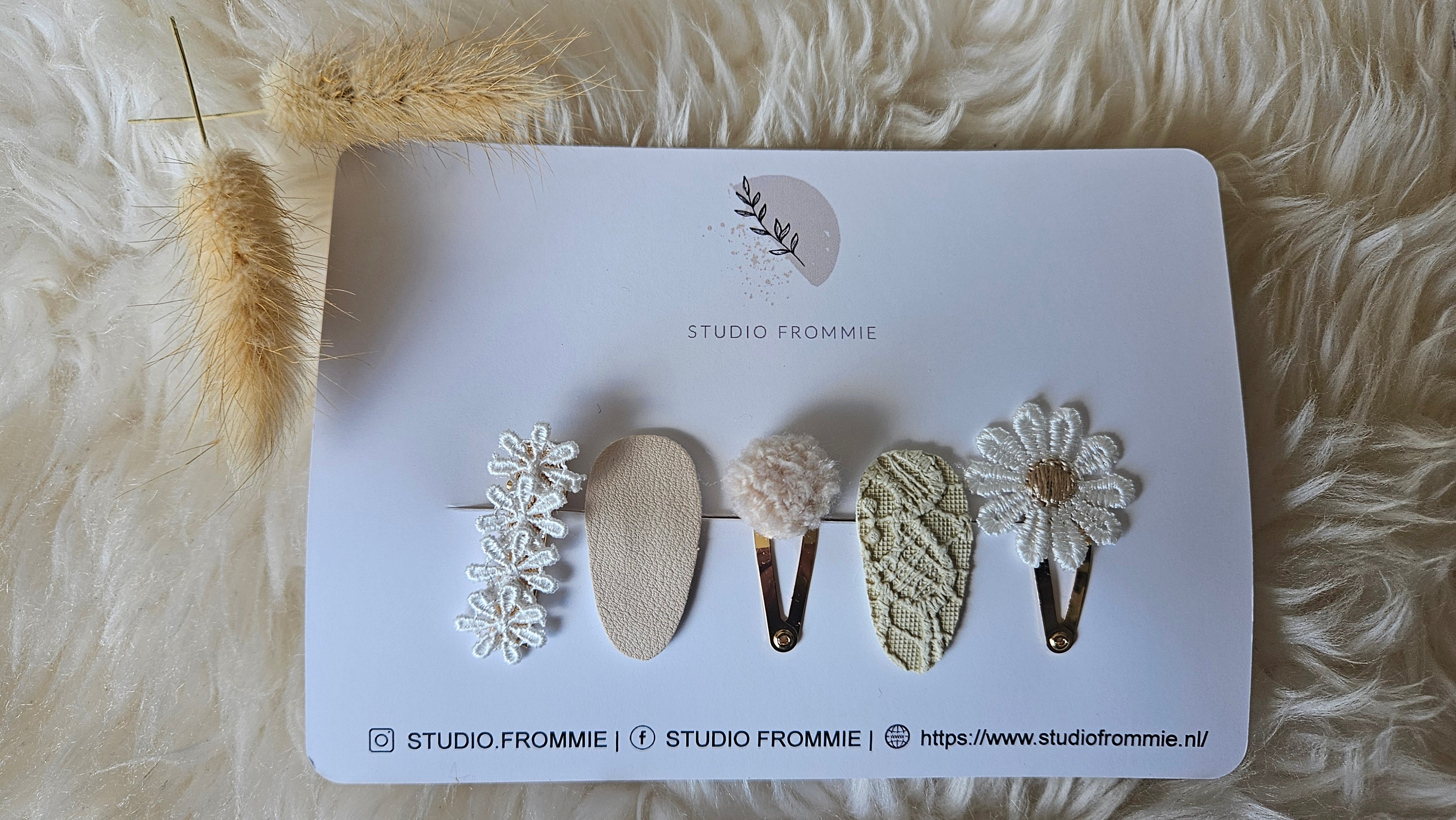 Haarclips mini assorti