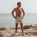Wide Stripe | Swim Short Men
