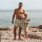 Wide Stripe | Swim Short Men